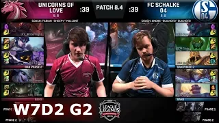 Unicorns of Love vs FC Schalke 04 | Week 7 Day 2 of S8 EU LCS Spring 2018 | UOL vs S04 W7D2 G2