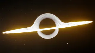 interstellar 1 Hour loop Black Hole Screen