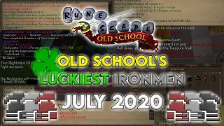 Old School Runescape's Luckiest IRONMEN - July 2020