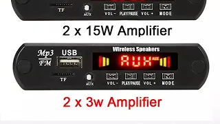 MODULOS BT 6 VATIOS DE POTENCIA SERIE #mp3 #bluetooth #fm #usb #bluetoothamplifier #audio