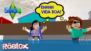 Roblox - CONHECENDO A CIDADE (The Sims 4) | Luluca Games