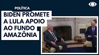 Biden promete a Lula apoio ao Fundo Amazônia