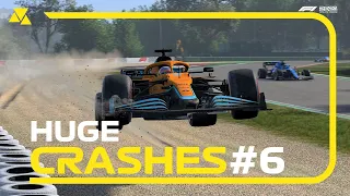 F1 2021 | HUGE CRASH COMPILATION #6