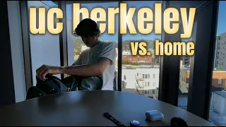 day in my life at uc berkeley vs at home | cs major & D1 athlete