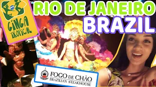 RIO DE JANEIRO, BRAZIL 2018 (Churrasco at Fogo de Chão, Leblon, & Ginga Tropical) | Travel Vlog