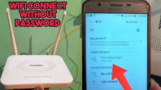 किसी का भी Wifi Connect करें बिना Password के || 100% Real Connection
