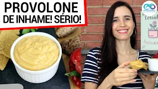 ESTE REQUEIJÃO DE PROVOLONE DE INHAME VAI TE SURPREENDER! MUITO FÁCIL, VEGANO E CREMOSO