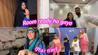 Drawing room ready ho gaya 😍 | Beti khala ke ghar IFTAR | saba khalid | vlog