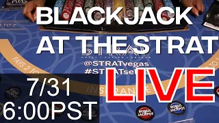 Live Blackjack at the Strat w Alex & David!