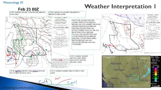 Meteorology 20 - Weather Interpretation1