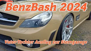 BenzBash2024, Vater-Tochter Ausflug zur Stern-Garage