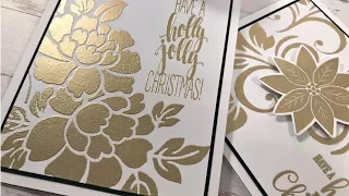 Heat Embossing with Stencils