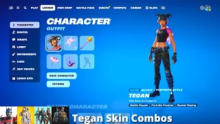 Tegan Skin Combos (Fortnite Battle Royale)