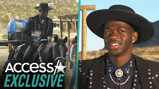 Lil Nas X & Sam Elliott's BTS Look at Dance Battle Doritos Super Bowl Commercial