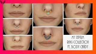 My Septum Ring Collection! ft. Body Candy