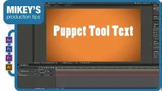 Making the puppet tool work with Text Layers