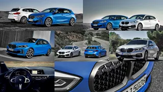 The All-new 2019 BMW 1 Series White And Blue Colour - Drive, Design And Interior