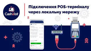 Підключення POS-терміналу через локальну мережу в додатку Cashalot на прикладі терміналу ПриватБанк