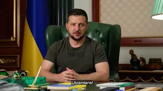 Address of the President of Ukraine Zelensky on the results of the 188 day of the war (2022) UA news