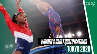 Women's Vault #Tokyo2020 qualifications! 🤸🏽