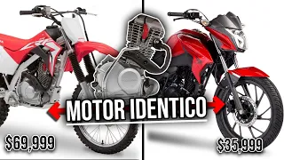 Motos que Usan el MISMO MOTOR y NO SABIAS!