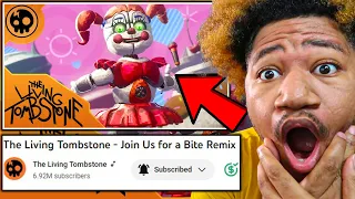 The Living Tombstone - Join Us for a Bite Remix (REACTION!)