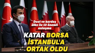 Türkiye ile Katar Arasında Varılan Anlaşmalar İmzalandı