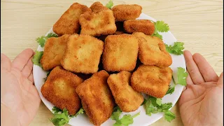 easy chicken nuggets recipe! Crispy and delicious better than McDonald's, you'll never buy it again!