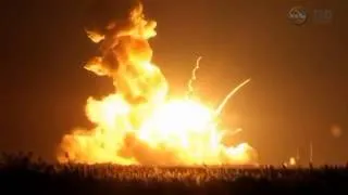 Фейл американцев . NASA: взрыв ракеты-носителя Antares