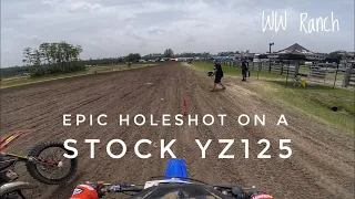 EPIC holeshot at WW-Ranch Miles Gilmore - STOCK YZ125