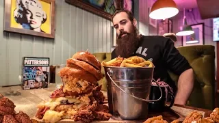 THE QUADRUPLE BYPASS BURGER CHALLENGE | The Chronicles Of Beard Ep.120