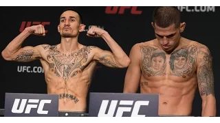 Max Holloway and Anthony Pettis Early Weigh In