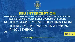 SSU Intercept: "I'm Starting To Go Nuts" - Russian Soldier Calls Relative Back Home