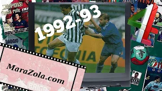 Channel 4 Football Italia Live 1992-93 Juventus vs Fiorentina_Peter Brackley