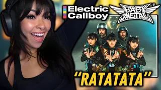 INCREDIBLE COLLAB!!! | BABYMETAL x Electric Callboy - "RATATATA" | FIRST TIME REACTION