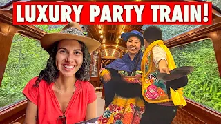 $127 MACHU PICCHU LUXURY PARTY TRAIN! 🇵🇪 VISTADOME OBSERVATORY