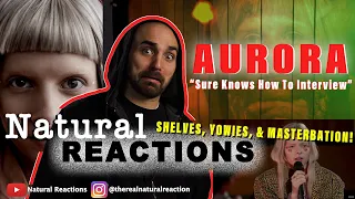 AURORA sure knows how to interview | Like A Version AMERICAN REACTION