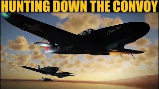 Warbirds Hunt Down Rogue Convoy | DCS WORLD