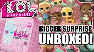 LOL BIGGER SURPRISE UNBOXED! | L.O.L. Surprise Bigger Surprise Opening + Unboxing Photos | OMG WIGS!