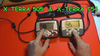 Minelab X-Terra 505 или Minelab X-Terra T54. Сравнение металлоискателей