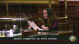 Senate Committee on State Affairs SB394 Amy O'Donnell Mar 15th, 2021