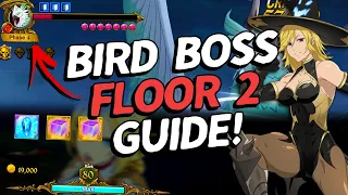 Hraesvelgr's Nest Floor 2 Guide! (Bird Boss) Taunts Needed! | 7DS Grand Cross