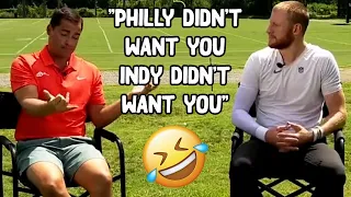 Carson Wentz Gets OWNED by Reporter 😂