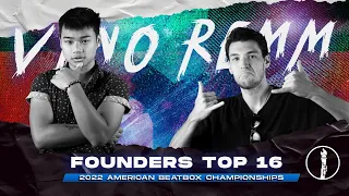 VINO vs REMM | Top 16 Battle | The Founders Tournament | American Beatbox Championships 2022