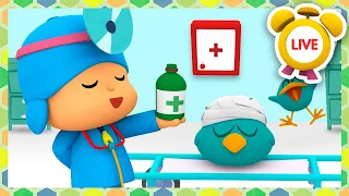 Visiting the Vet| CARTOONS and FUNNY VIDEOS for KIDS in ENGLISH | Pocoyo LIVE