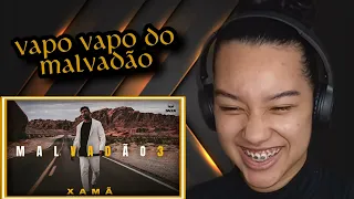 (REACT) Xamã - Malvadão 3 (Prod. DJ Gustah & Neobeats) | NATALY SANTOS