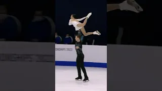 Lu/Mitrofanov (USA) | Pairs FS | ISU FC FS Championships 2022 | Tallinn | #Shorts