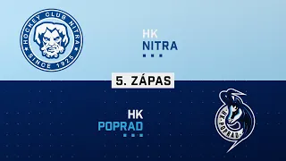 5.zápas štvrťfinále HK Nitra - HK Poprad HIGHLIGHTS