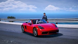 GTA 5 REDUX - Ultra Realistic Graphic ENB MOD - Porsche 718 Boxster S - 1080p 60 FPS - GTA V PC