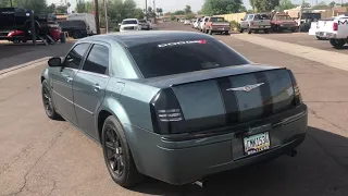 2005 Chrysler 300 with straight 3 inch piping